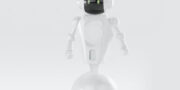 3D render image of mini robot