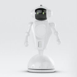 3D render image of mini robot